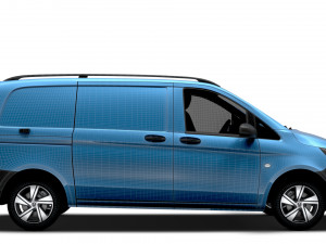 Mercedes Benz Vito Panel Van L1 2024 Model 3D