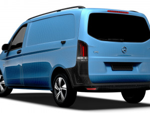 Mercedes Benz Vito Panel Van L1 2024 Model 3D