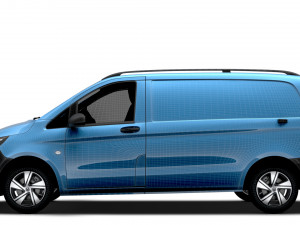 Mercedes Benz Vito Panel Van L1 2024 Model 3D