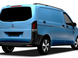 Mercedes Benz Vito Panel Van L1 2024 Model 3D