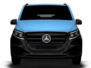 Mercedes Benz Vito Panel Van L1 2024 Model 3D