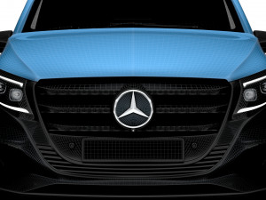 Mercedes Benz Vito Panel Van L1 2024 Model 3D