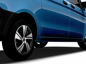 Mercedes Benz Vito Panel Van L1 2024 Model 3D