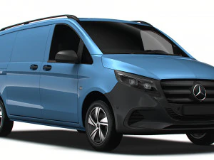 Mercedes Benz Vito Panelvan L2 2024 3D Model