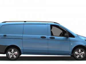 Mercedes Benz Vito Panel Van L2 2024 3D 모델