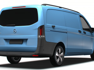 Mercedes Benz Vito Panel Van L2 2024 3D 모델