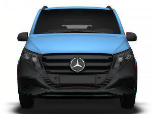 Mercedes Benz Vito Panel Van L2 2024 3D 모델