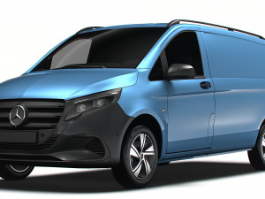 Mercedes Benz Vito Panel Van L2 2024 3D 모델