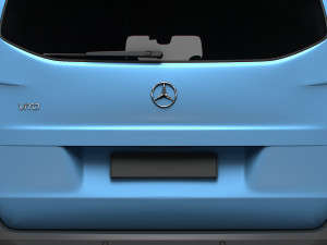 Mercedes Benz Vito Panel Van L2 2024 3D 모델