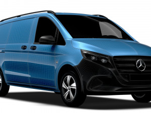 Mercedes Benz Vito Panel Van L2 2024 3D 모델