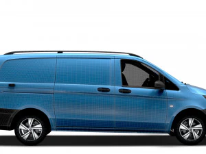 Mercedes Benz Vito Panel Van L2 2024 3D Model