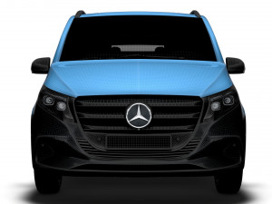 Mercedes Benz Vito Panel Van L2 2024 3D 모델