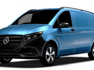 Mercedes Benz Vito Panel Van L2 2024 3D 모델