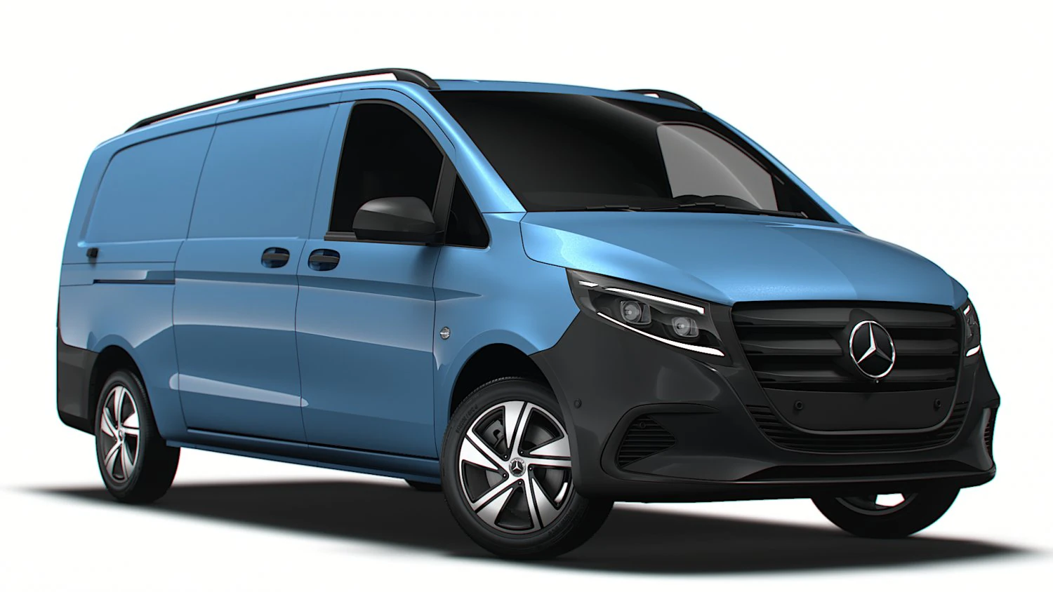 Mercedes Benz Vito Painel Van L3 2024 Modelo 3D .c4d .max .obj .3ds .fbx .stl .blend 