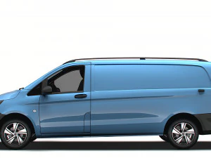 Mercedes Benz Vito Painel Van L3 2024 Modelo 3D