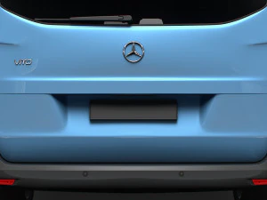 Mercedes Benz Vito Painel Van L3 2024 Modelo 3D
