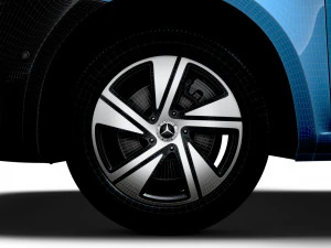 Mercedes Benz Vito Painel Van L3 2024 Modelo 3D