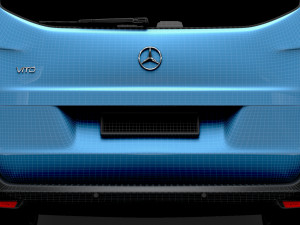 Mercedes Benz Vito Panel Van L3 2024 3D Model