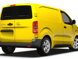 Opel Vivaro Electric Van L1 2024 3D Модель