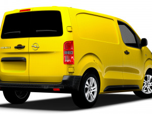 Opel Vivaro Electric Van L1 2024 3D Модель