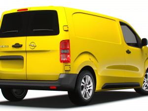 Opel Vivaro Electric Van L2 2024 Modello 3D