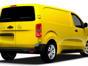 Opel Vivaro Electric Van L2 2024 Modello 3D