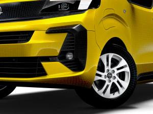 Opel Vivaro Electric Van L3 2024 3D Model