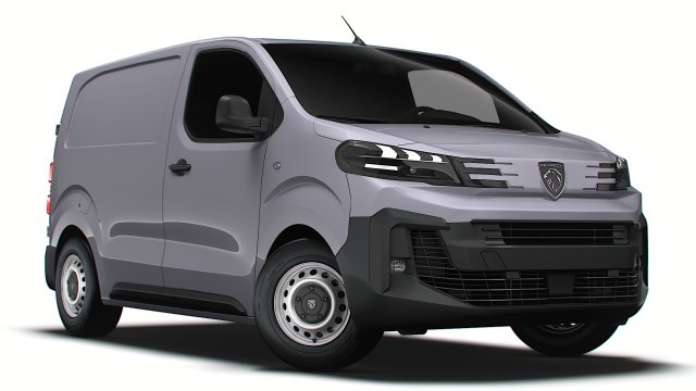 Peugeot e Expert Van L1 2024 Modèle 3D .c4d .max .obj .3ds .fbx .stl .blend 