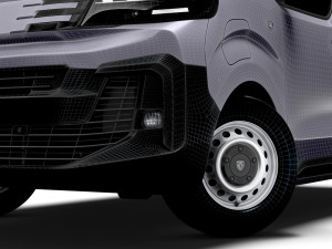 Peugeot e Expert Van L1 2024 Modèle 3D