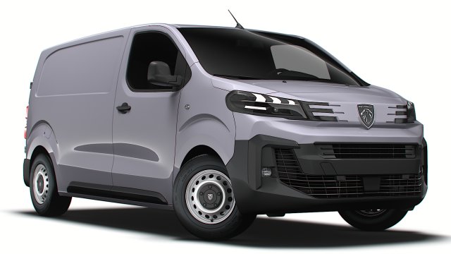 Peugeot e Expert Van L2 2024 Modèle 3D .c4d .max .obj .3ds .fbx .stl .blend 