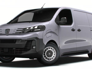Peugeot e Expert Van L2 2024 3D Model
