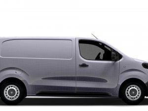 Peugeot e Expert Van L2 2024 3D Model