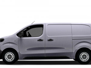 Peugeot e Expert Van L2 2024 3D Model