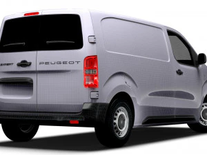 Peugeot e Expert Van L2 2024 3D Model