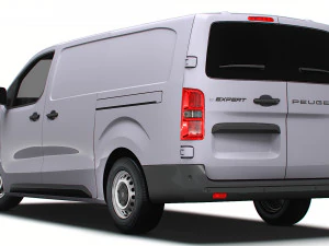 Peugeot e Expert Van L3 2024 3D Model
