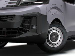 Peugeot e Expert Van L3 2024 Model 3D
