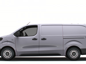 Peugeot e Expert Van L3 2024 Model 3D