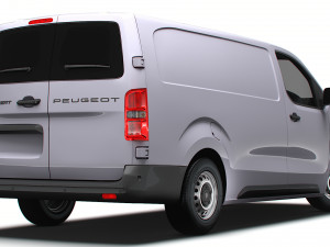 Peugeot e Expert Van L3 2024 Model 3D