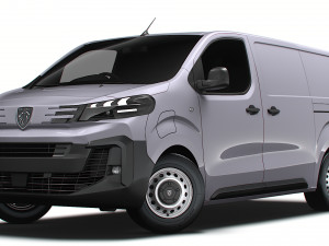Peugeot e Expert Van L3 2024 Model 3D