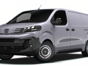 Peugeot e Expert Van L3 2024 3D Model