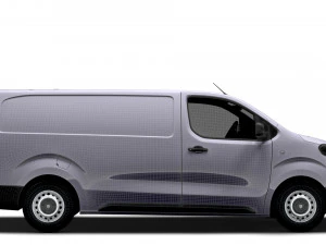 Peugeot e Expert Van L3 2024 3D Model