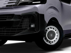 Peugeot e Expert Van L3 2024 3D Model