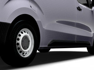 Peugeot e Expert Van L3 2024 3D Model