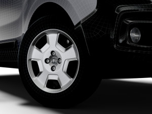 RAM V700 City Van 2023 3D-Modell