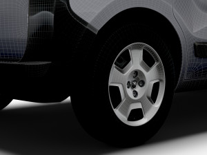 RAM V700 City Van 2023 3D-Modell