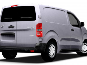 Toyota ProACE Electric Van L1 2024 3D Model
