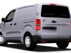 Toyota ProACE Electric Van L1 2024 Modello 3D