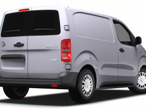 Toyota ProACE Electric Van L1 2024 Modello 3D
