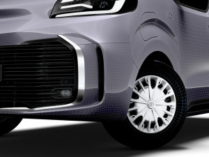 Toyota ProACE Electric Van L1 2024 Modello 3D