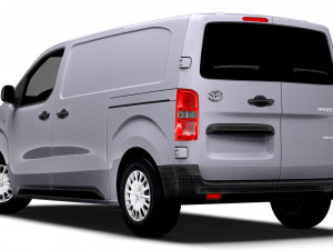 Toyota ProACE Electric Van L2 2024 3D Модель